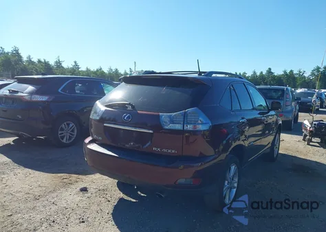 2008 Lexus Rx 400H z USA, uszkodzony, nr VIN JTJHW31U182852665